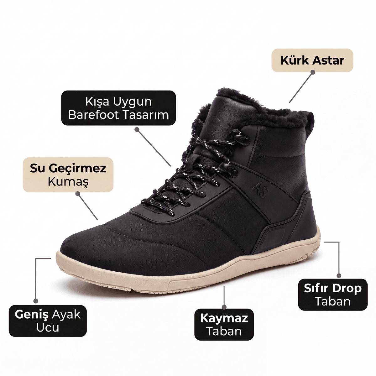 AS Alize - Hafif & Yumuşak Kışlık Bot